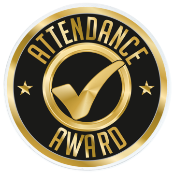 disc acr. attendance award d70 t2,5